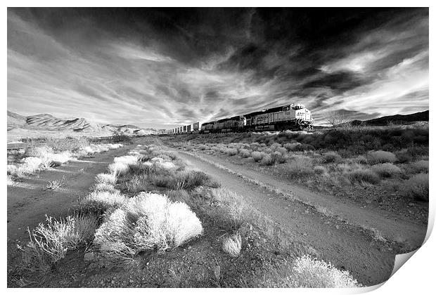 Freight Arizona Print by Rob Hawkins