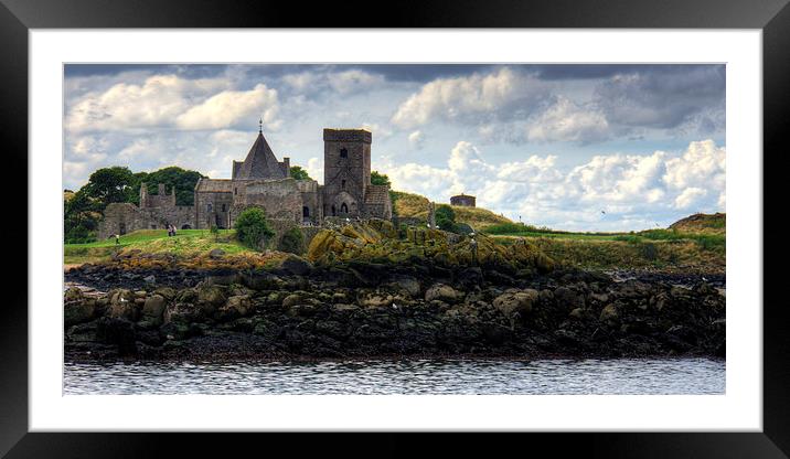 The Abbey by the Sea Framed Mounted Print by Tom Gomez