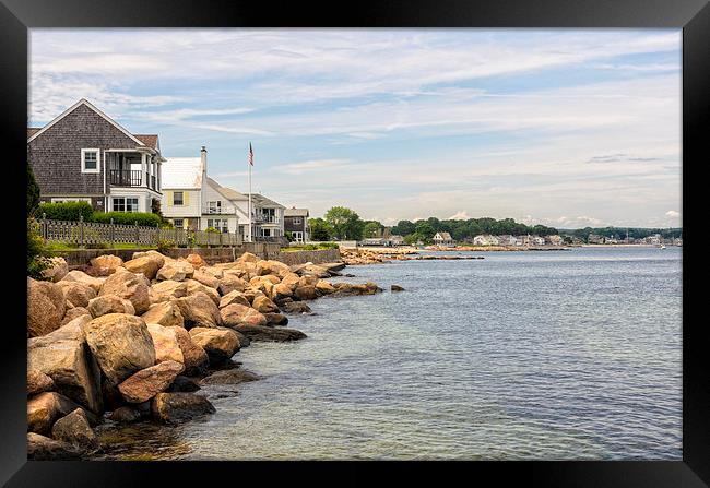 Summer at the Shore Framed Print by Marianne Campolongo