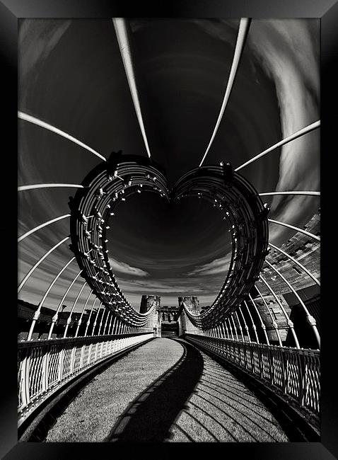 Conwy Bridge, Wales Framed Print by Scott Anderson