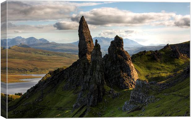 The Old Man of Storr Canvas Print by Stuart Blance
