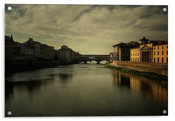Ponte Vecchio No. 2 Acrylic by Belinda Greb