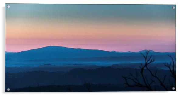 Dawn in Tuscany Acrylic by Stephen Mole