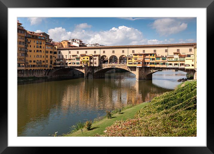 Ponte Vecchio Framed Mounted Print by Stephen Mole