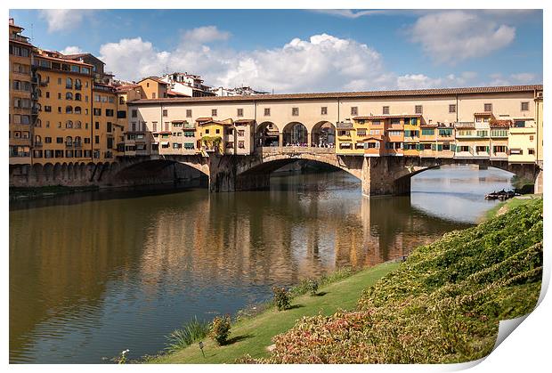 Ponte Vecchio Print by Stephen Mole