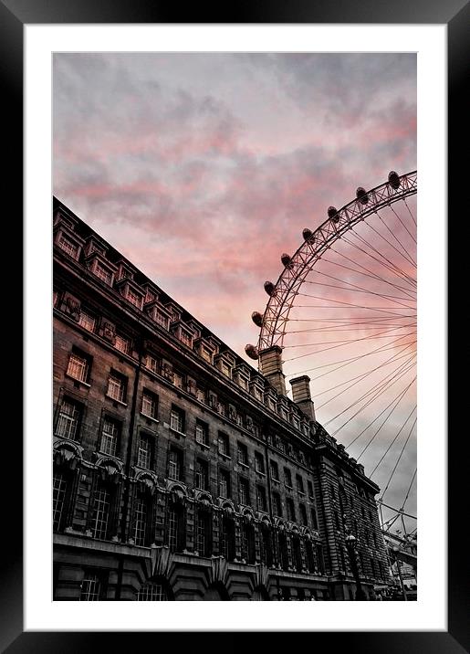 Eye of London Framed Mounted Print by Alexia Miles