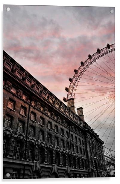 Eye of London Acrylic by Alexia Miles