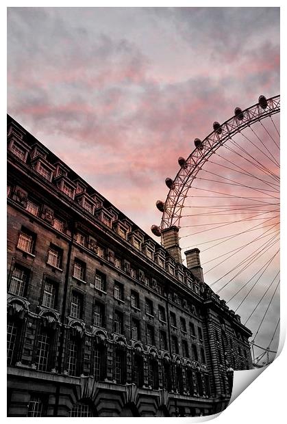 Eye of London Print by Alexia Miles