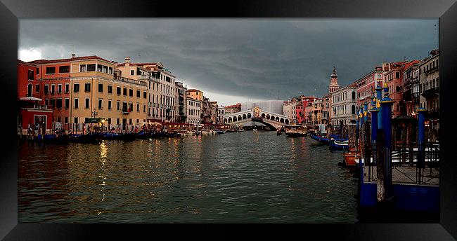 Venice Framed Print by barbara walsh