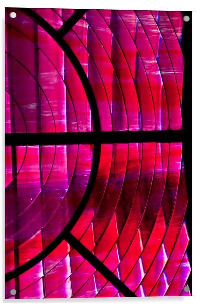 Red Glass Acrylic by Scott Anderson