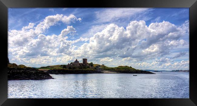 First View of Inchcolm Abbey Framed Print by Tom Gomez