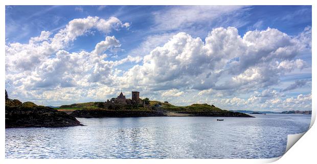 First View of Inchcolm Abbey Print by Tom Gomez