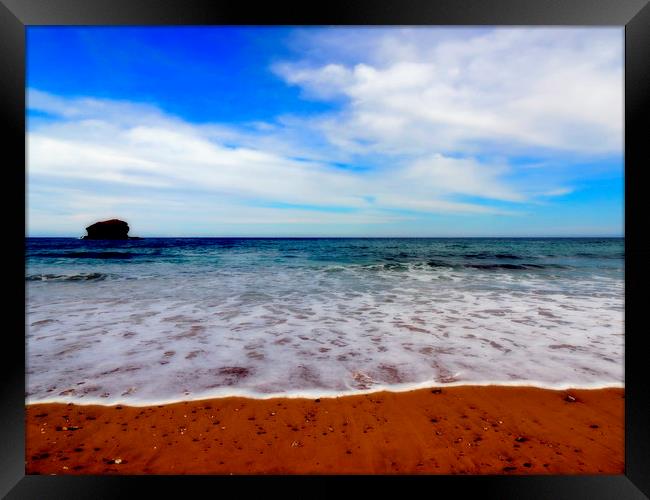 Portreath Framed Print by Laura McGlinn Photog