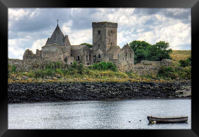 The Abbey at Inchcolm Framed Print by Tom Gomez