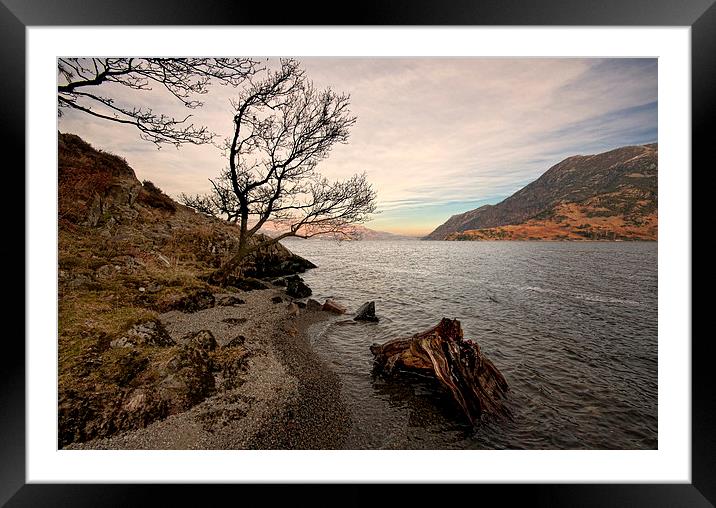 Ullswater Afternoon Framed Mounted Print by John Hare