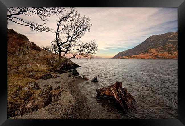 Ullswater Afternoon Framed Print by John Hare