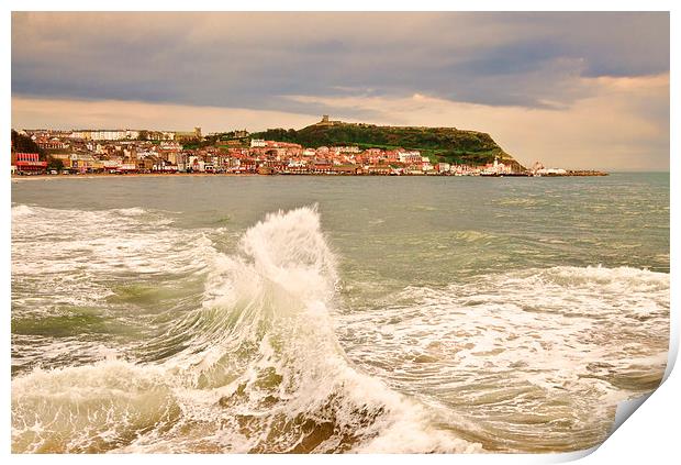 South Bay Scarborough Print by John Hare