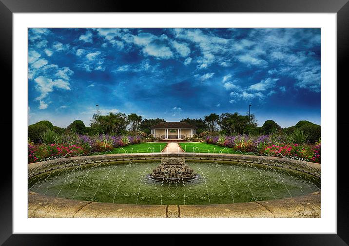 THE FOUNTAIN Framed Mounted Print by Rob Toombs