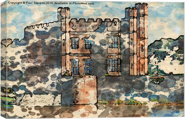 Leeds Castle -02 Canvas Print by Paul Stevens