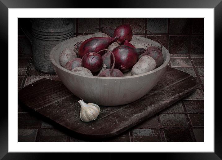 Autumn Harvest Framed Mounted Print by Andy Morley