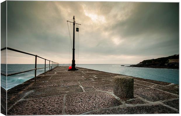 Porthleven, Cornwall Canvas Print by Leighton Collins
