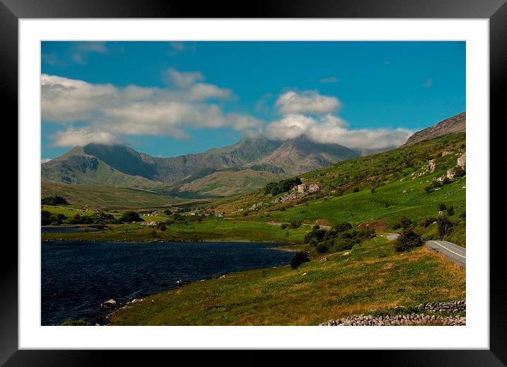 Snowdonia View Framed Mounted Print by Scott Anderson