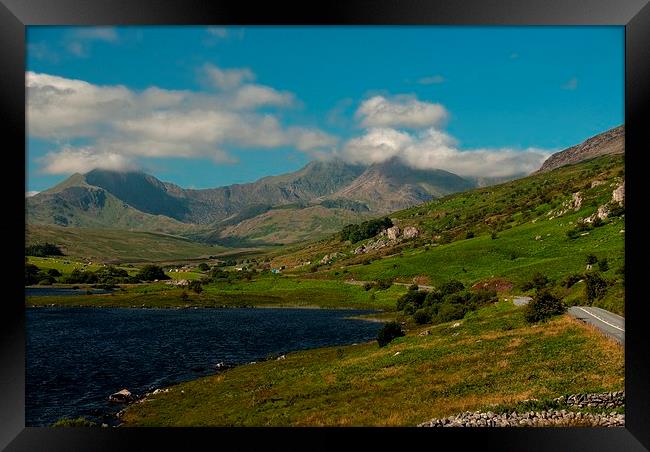 Snowdonia View Framed Print by Scott Anderson
