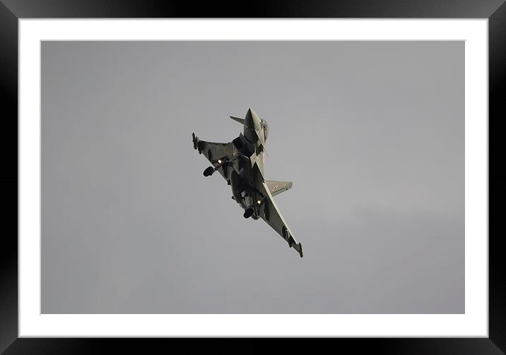 Eurofighter Typhoon Framed Mounted Print by Nigel Bangert