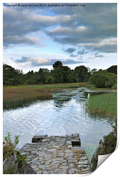 Lough Leane Killarney Print by Jane McIlroy