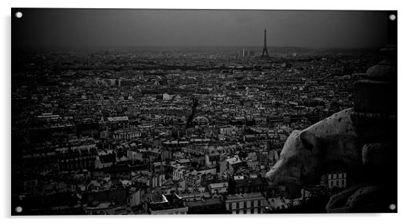 Paris Acrylic by Thomas Seear