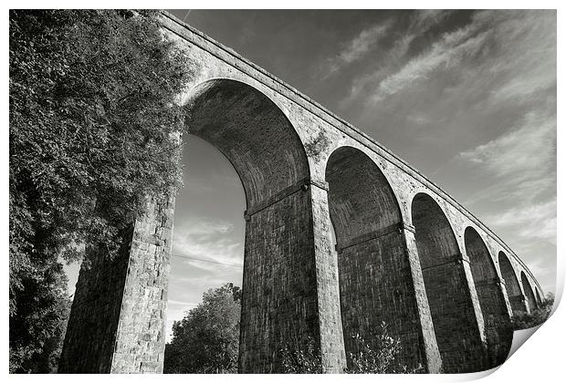 Monumental Bridge Print by Purple OneTwoEight