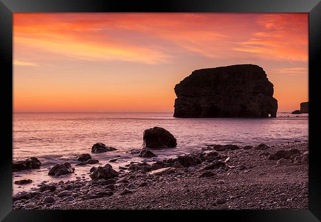 Early Morning at Marsden Framed Print by Ray Pritchard