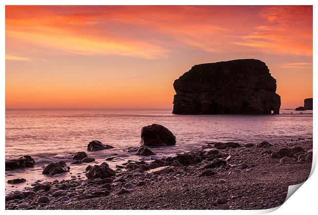 Early Morning at Marsden Print by Ray Pritchard