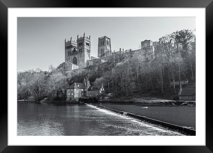 Durham Cathedral Framed Mounted Print by Gary Finnigan
