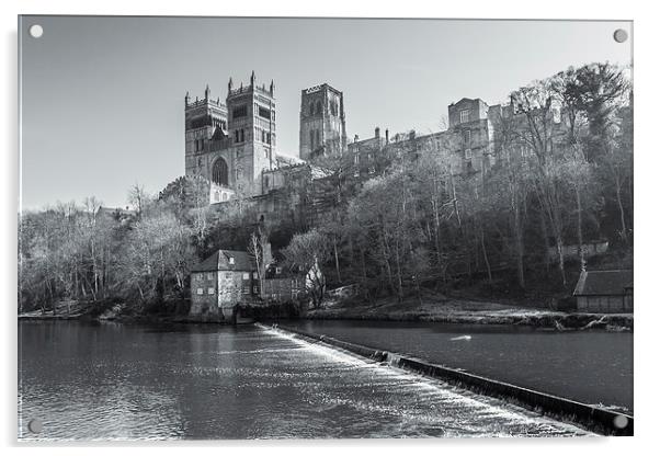 Durham Cathedral Acrylic by Gary Finnigan