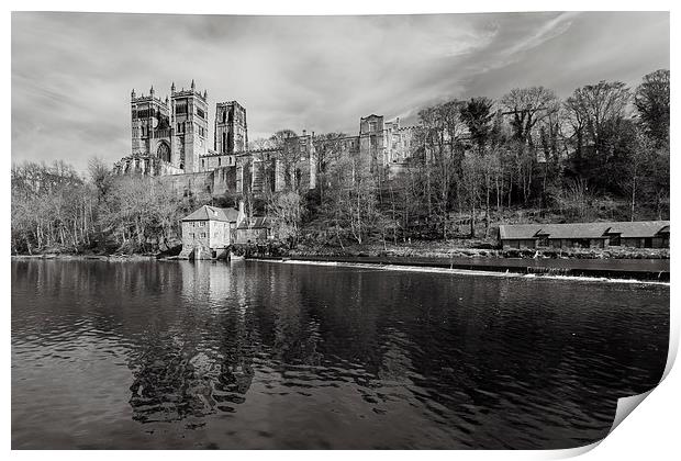 Durham Weir Print by Gary Finnigan