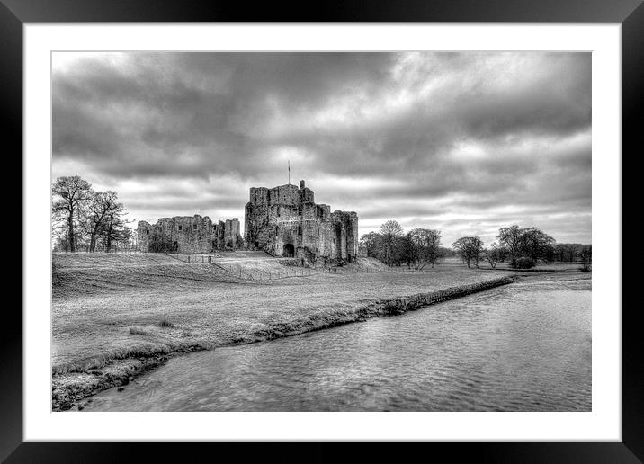 Brougham Castle Framed Mounted Print by Roger Green