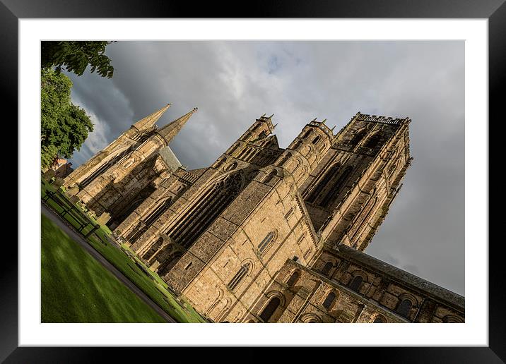 Durham Cathedral Framed Mounted Print by Gary Finnigan
