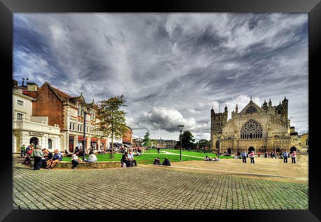 Cathedral Green Framed Print by Rob Hawkins