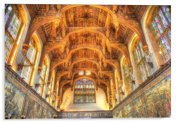 Great Hall at Hampton Court Acrylic by Gurinder Punn