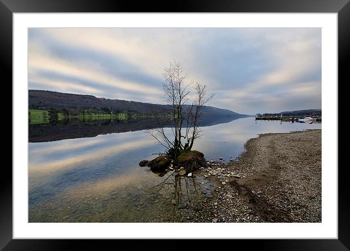Coniston Morning Framed Mounted Print by John Hare