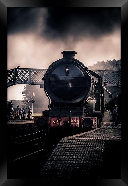 The Train at Platform 2 Framed Print by Paul Holman Photography