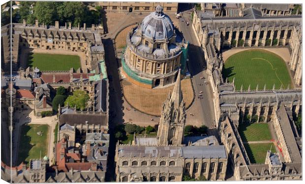 University of Oxford Canvas Print by Gurinder Punn