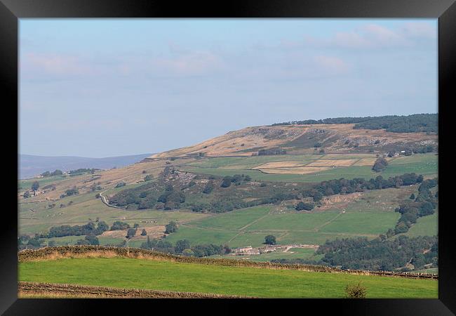 A Majestic Hill in West Yorkshire Framed Print by Juha Remes