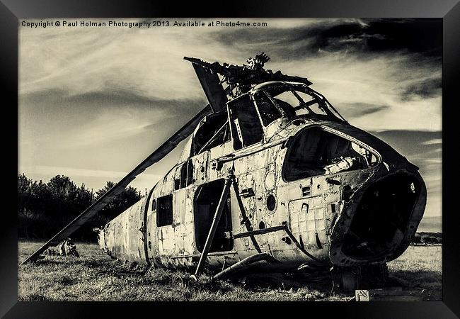 Westland Wessex Framed Print by Paul Holman Photography
