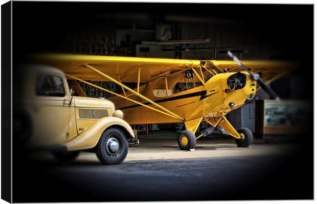 Old school Canvas Print by Barry Claessens