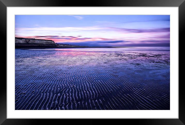 Epple Bay after Sunset Framed Mounted Print by Ian Hufton