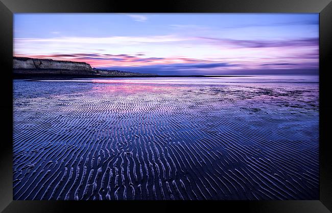 Epple Bay after Sunset Framed Print by Ian Hufton