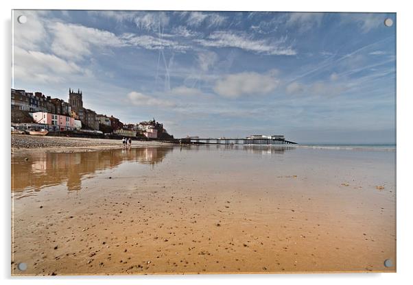 Cromer A Picture Postcard Acrylic by Paul Macro