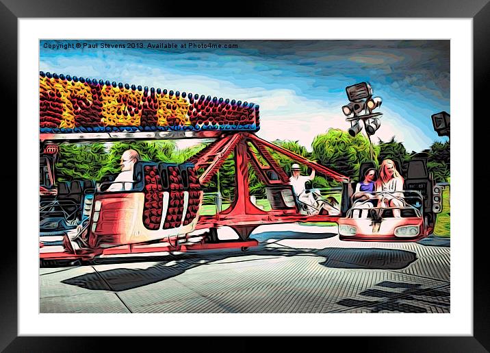 Fun Time Framed Mounted Print by Paul Stevens